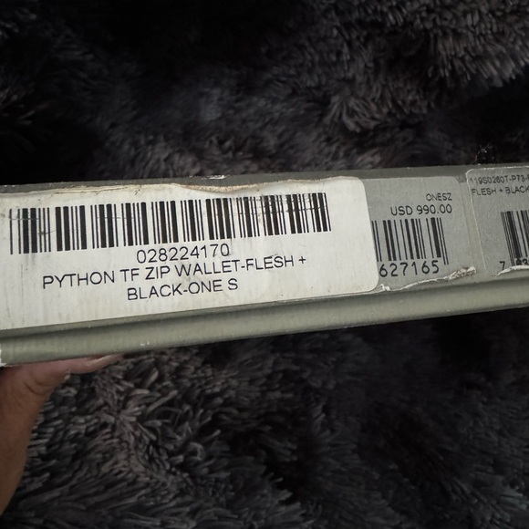 Tom Ford python zip wallet - Picture 5 of 5